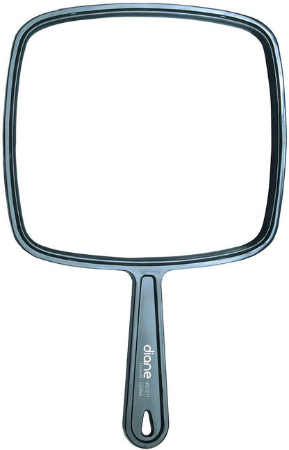 DIANE MEDIUM TV MIRROR 7" X 10 1/2" BLACK