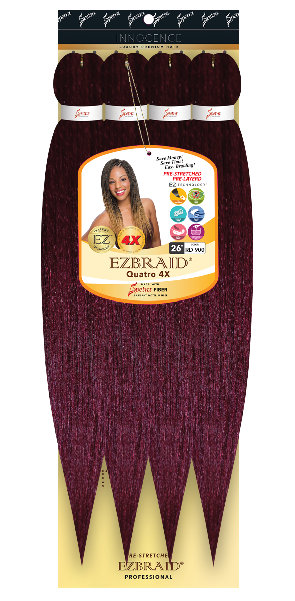 Hairland Ezbraid Pre-Stretched EZBRAID QUATRO 26”- 4X