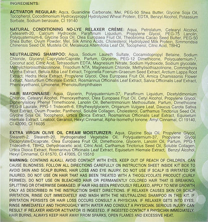 AFRICA'S BEST, ORGANIC OLIVE OIL CONDITIONING RELAXER SYSTEM