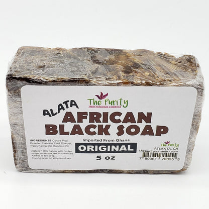 ALATA AFRICAN BLACK SOAP 5OZ