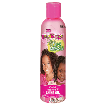 AFRICAN PRIDE DREAM KIDS SOOTHE RESTORE & SHINE OIL 6OZ