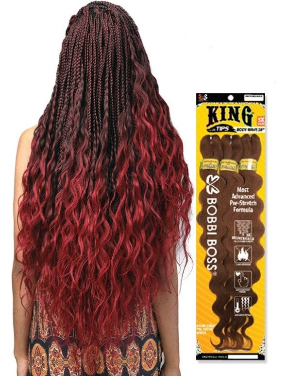 BOBBI BOSS 3X KING TIPS BODY WAVE 28"