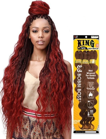 BOBBI BOSS 3X KING TIPS BODY WAVE 28"
