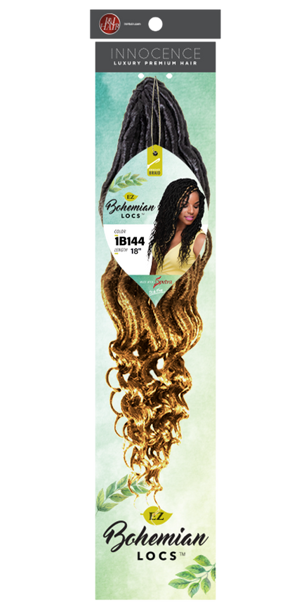 EZCROCHET BOHEMIAN LOCS 18"