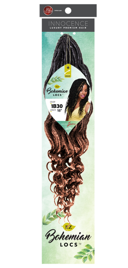 EZCROCHET BOHEMIAN LOCS 18"