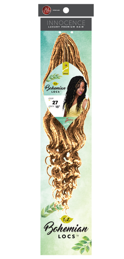 EZCROCHET BOHEMIAN LOCS 18"