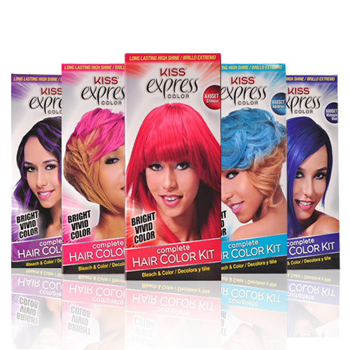 KISS EXPRESS HAIR COLORING KIT