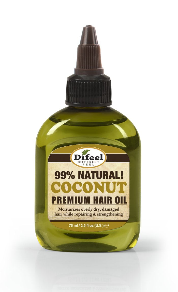 DIFEEL 99% NATURAL PREMIUM HAIR OIL 2.5 OZ