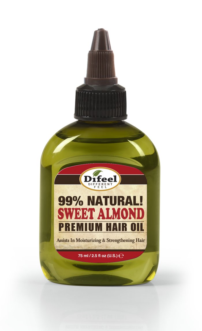 DIFEEL 99% NATURAL PREMIUM HAIR OIL 2.5 OZ