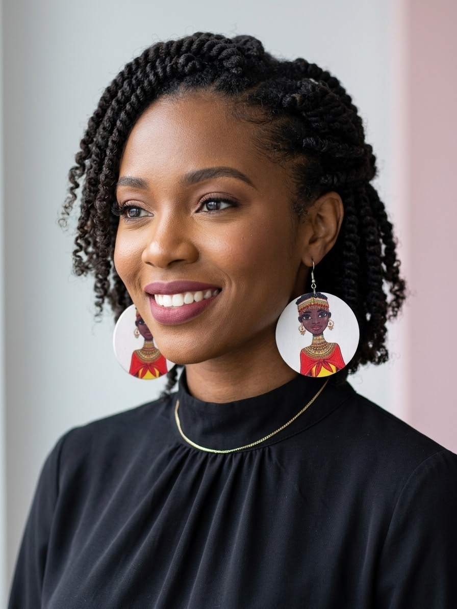 Beauty Town African Culture Earrings