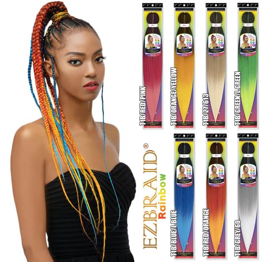 EZBRAID RAINBOW 30"