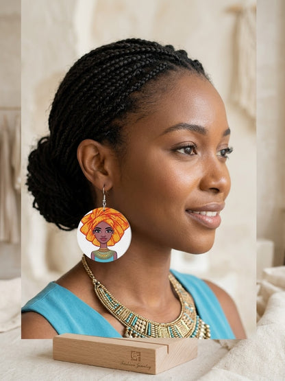 Beauty Town African Culture Earrings