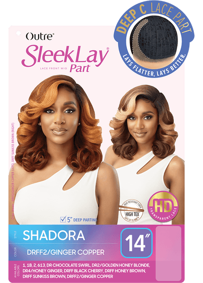 OUTRE LACEFRONT SLEEKLAY PART - SHADORA