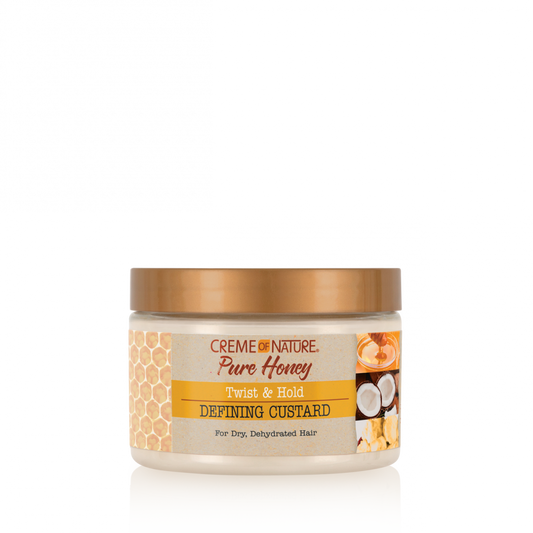 CREME OF NATURE PURE HONEY TWIST & HOLD DEFINING CUSTARD 11.5 OZ.
