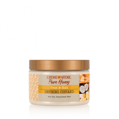 CREME OF NATURE PURE HONEY TWIST & HOLD DEFINING CUSTARD 11.5 OZ.
