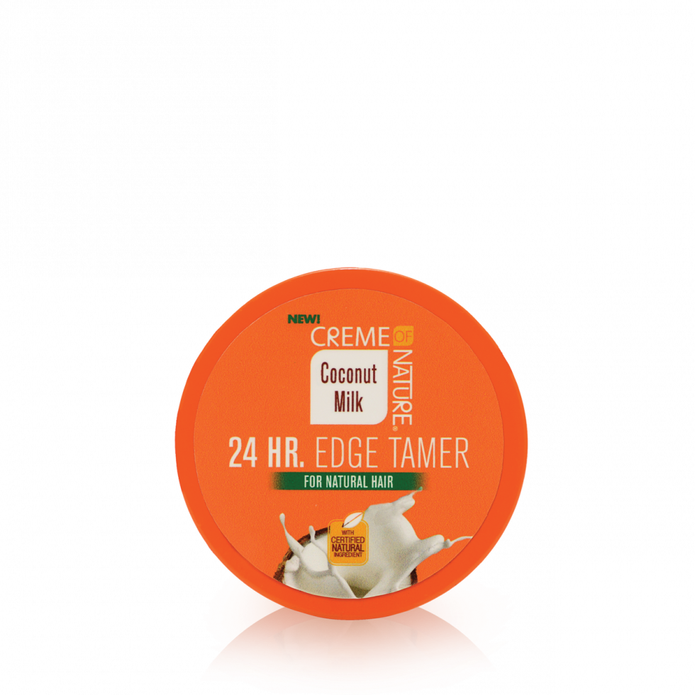 CREME OF NATURE COCONUT MILK 24 HOUR EDGE TAMER 2.25 OZ.
