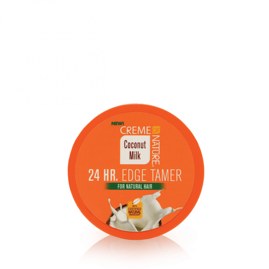 CREME OF NATURE COCONUT MILK 24 HOUR EDGE TAMER 2.25 OZ.