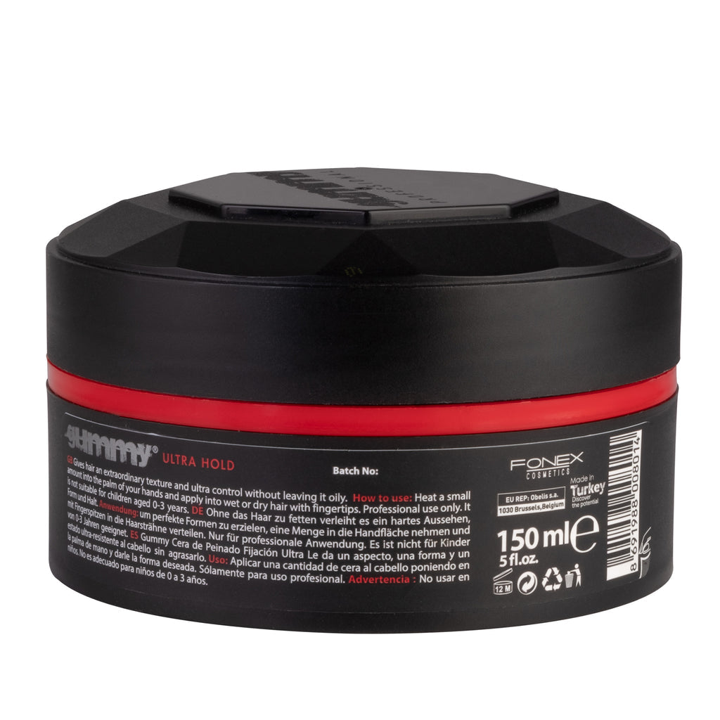GUMMY STYLING WAX - ULTRA HOLD (5 OZ.)