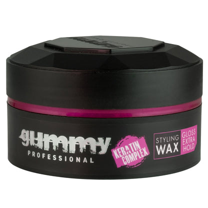 GUMMY STYLING WAX - GLOSS FINISH EXTRA HOLD (5 OZ.)