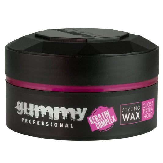 GUMMY STYLING WAX - GLOSS FINISH EXTRA HOLD (5 OZ.)