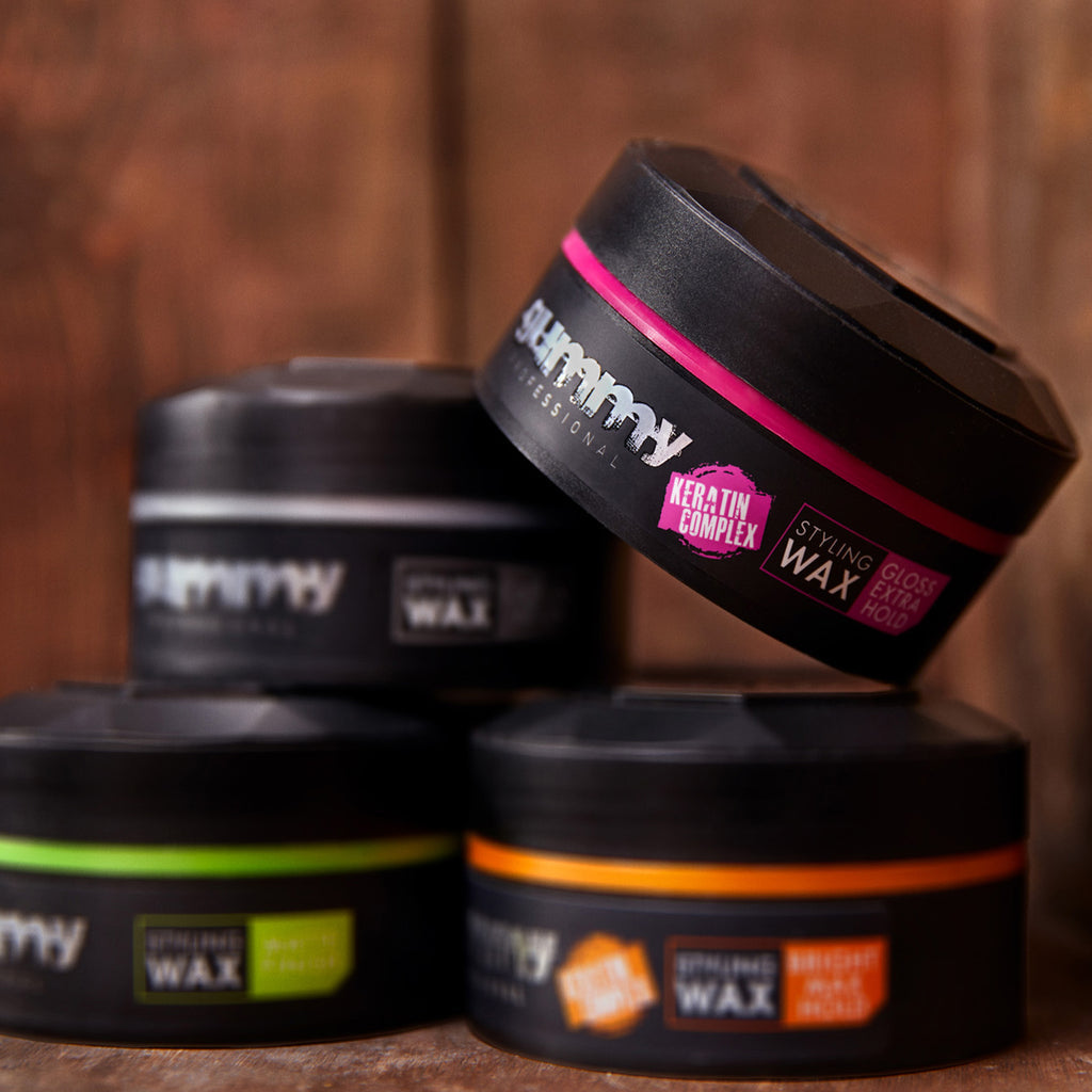 GUMMY STYLING WAX - GLOSS FINISH EXTRA HOLD (5 OZ.)