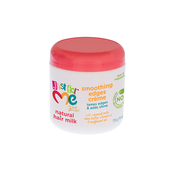 JUST FOR ME NATURAL HAIR MILK SMOOTH EDGES CREME 6 OZ.
