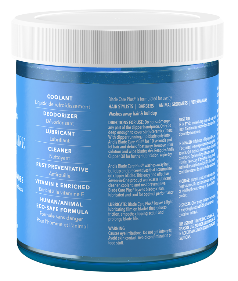 ANDIS BLADE CARE PLUS 7 IN ONE DIP JAR 16 OZ.