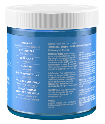 ANDIS BLADE CARE PLUS 7 IN ONE DIP JAR 16 OZ.