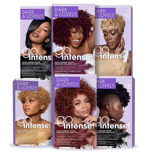 DARK & LOVELY GO INTENSE ULTRA VIBRANT PERMANENT HAIR COLOR