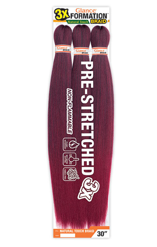 MODEL MODEL 3X FORMATION NATURAL TOUCH BRAID 30"