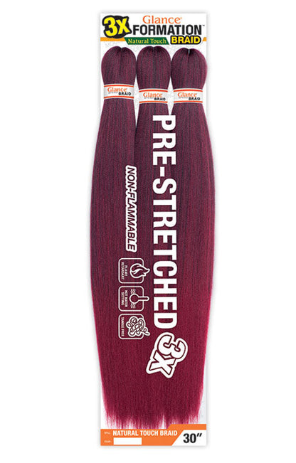 MODEL MODEL 3X FORMATION NATURAL TOUCH BRAID 30"