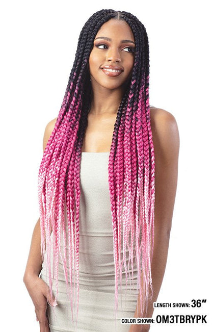 MODEL MODEL 3X FORMATION NATURAL TOUCH BRAID 30"