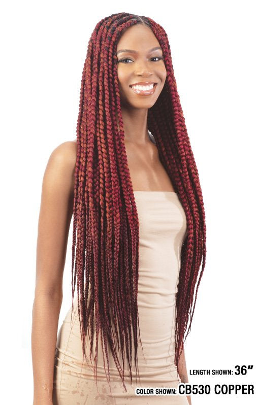 MODEL MODEL 3X FORMATION NATURAL TOUCH BRAID 30"
