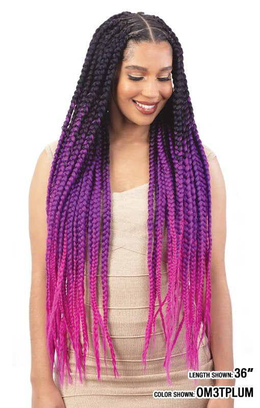 MODEL MODEL 3X FORMATION NATURAL TOUCH BRAID 30"