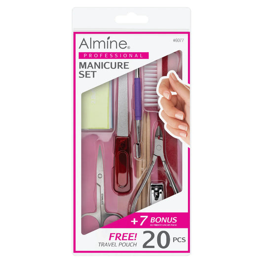 ALMINE PROFESSIONAL MANICURE SET 20PC