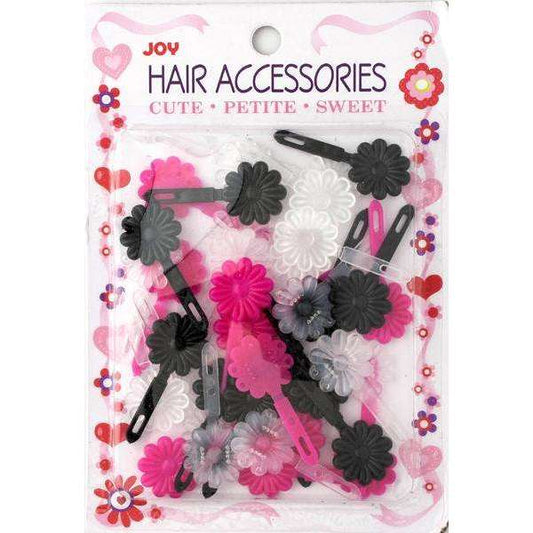 JOY PETITE DAISY ASSORTED BARRETTES