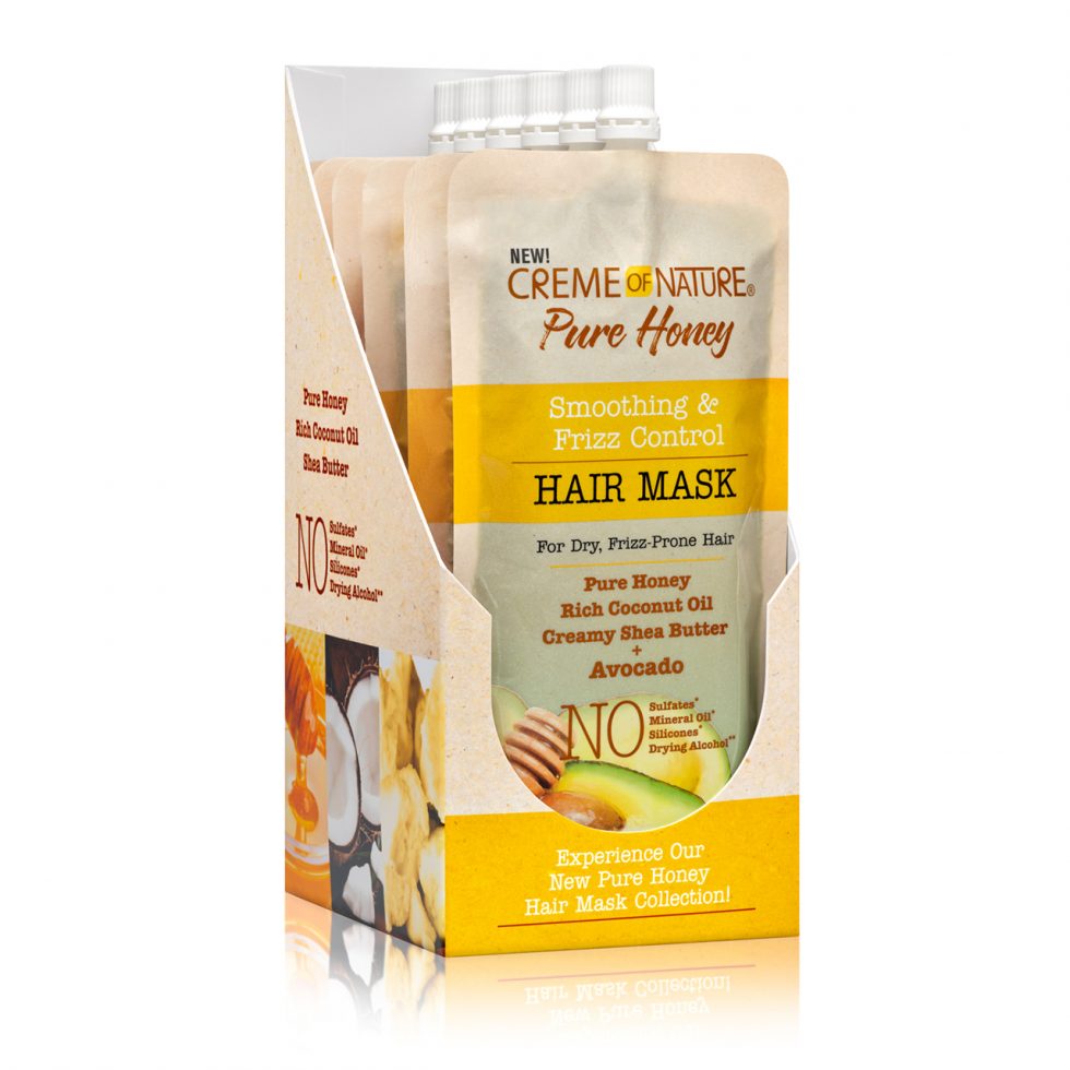 CRÈME OF NATURE SMOOTHING & FRIZZ CONTROL HAIR MASK (W/AVOCADO) 3.8 OZ.