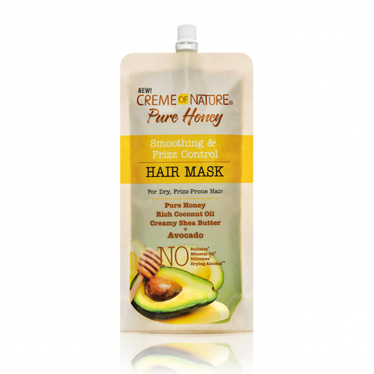 CRÈME OF NATURE SMOOTHING & FRIZZ CONTROL HAIR MASK (W/AVOCADO) 3.8 OZ.