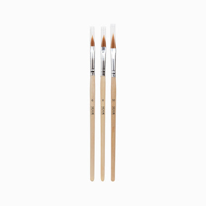 NICKA K ACRYLIC NAIL BRUSH SET