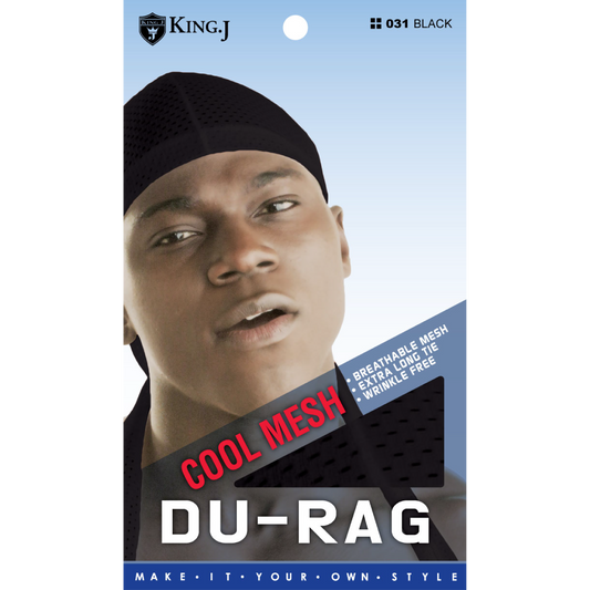 QFITT EXTRA-LONG TIE COOL MESH DU-RAG