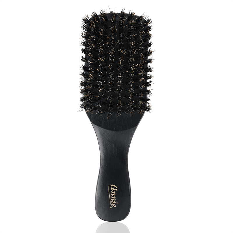 ANNIE PREMIUM MEDIUM 2 WAY CLUB BRUSH - BLACK MATTE