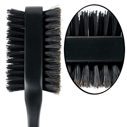 ANNIE PREMIUM MEDIUM 2 WAY CLUB BRUSH - BLACK MATTE