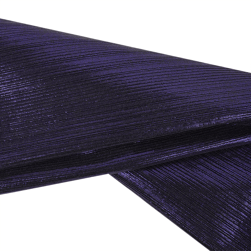 MS. REMI SAPPHIRE STRETCHY SILKY WRAP SCARF 60”