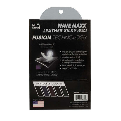ANNIE MR. LEATHER SILKY DURAG