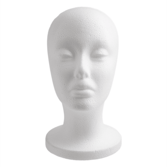 ANNIE POLYSTYRENE FOAM HEAD 10.5”