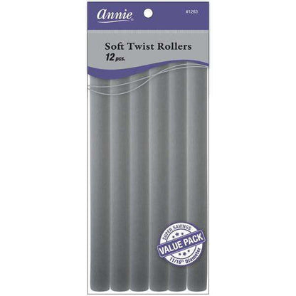 ANNIE SOFT TWIST ROLLERS (VALUE PACK)