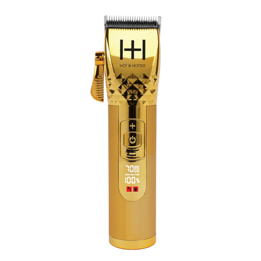 HOT & HOTTER PROFESSIONAL LITHIUM CORDLESS CLIPPER GOLD #5785