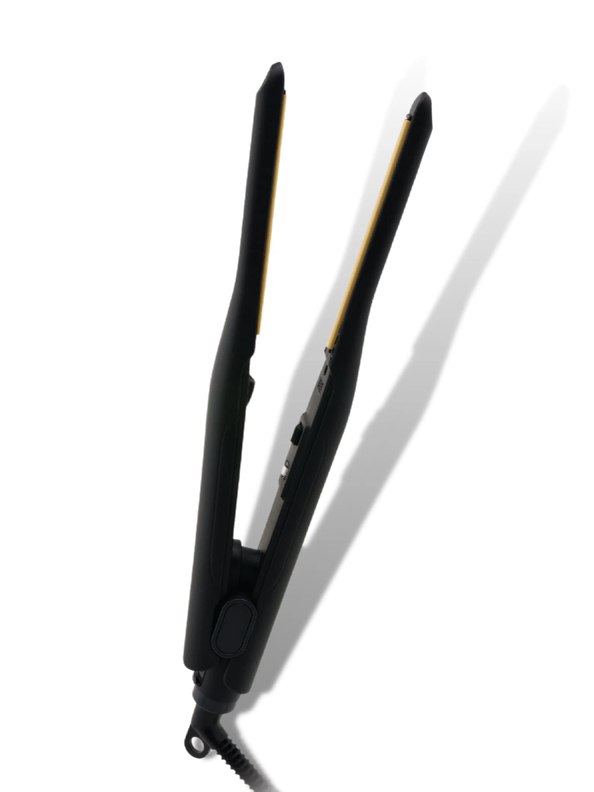 HOT & HOTTER PENCIL CERAMIC TOURMALINE FLAT IRON 3/10” BLACK #5937