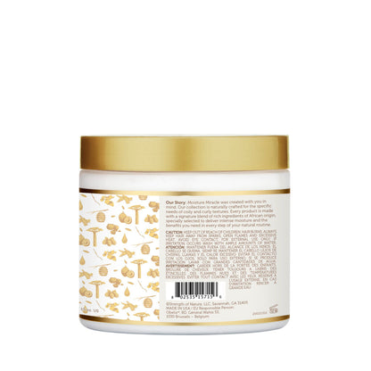 AFRICAN PRIDE MOISTURE MIRACLE COCONUT OIL & BAOBAB OIL LEAVE-IN CREAM, 15 OZ.