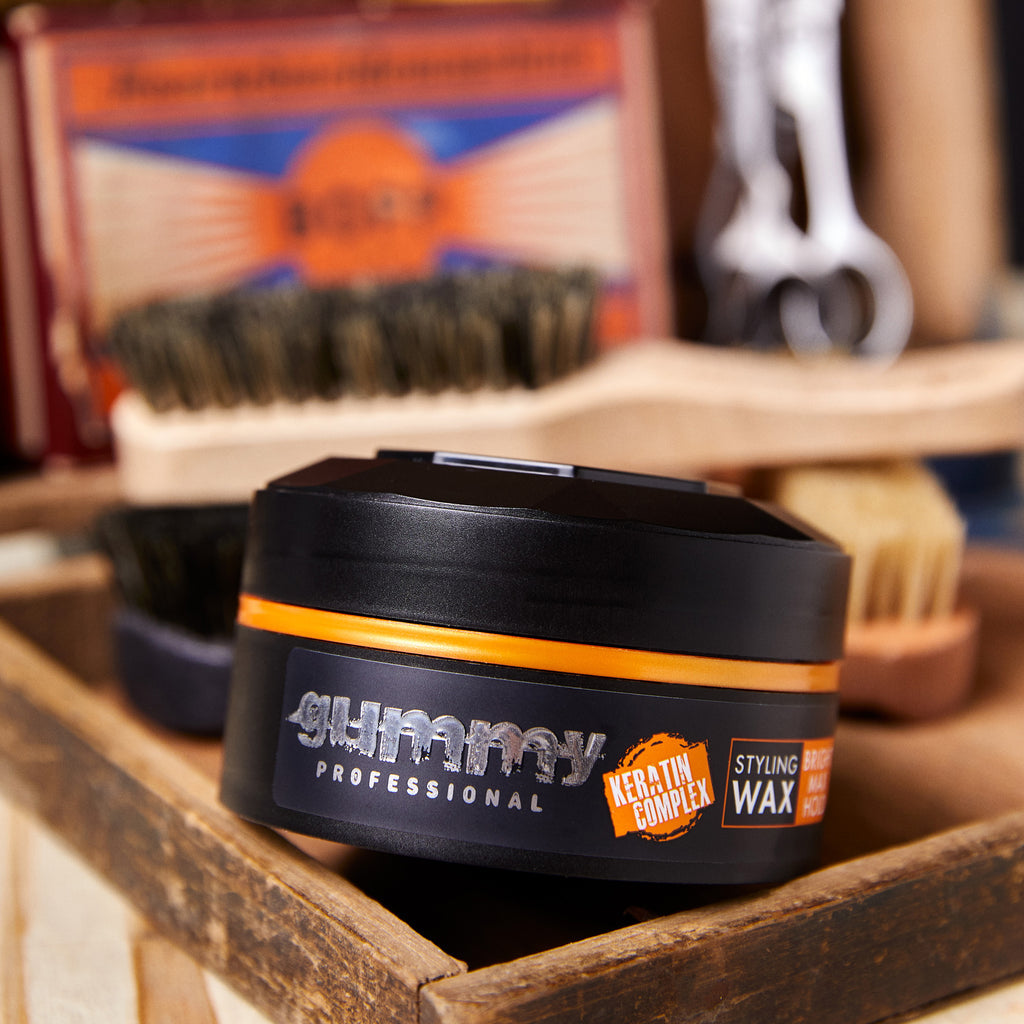 GUMMY STYLING WAX - BRIGHT FINISH MAX HOLD (5 OZ.)